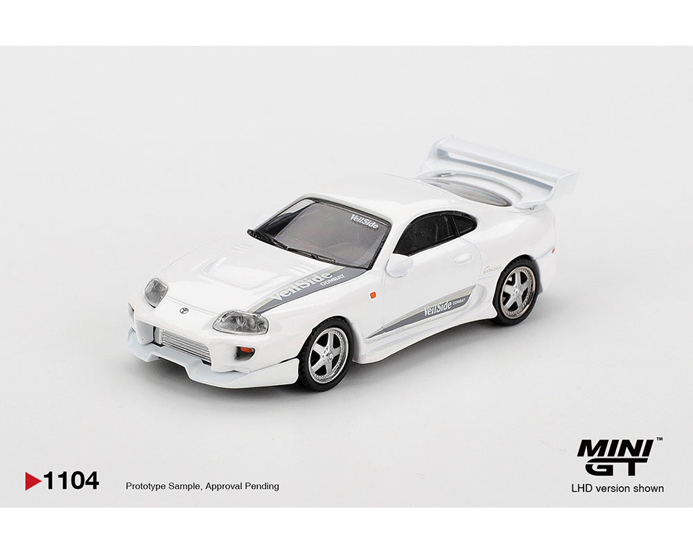 Mini GT 1:64 Toyota Supra VeilSide Combat V-I – White