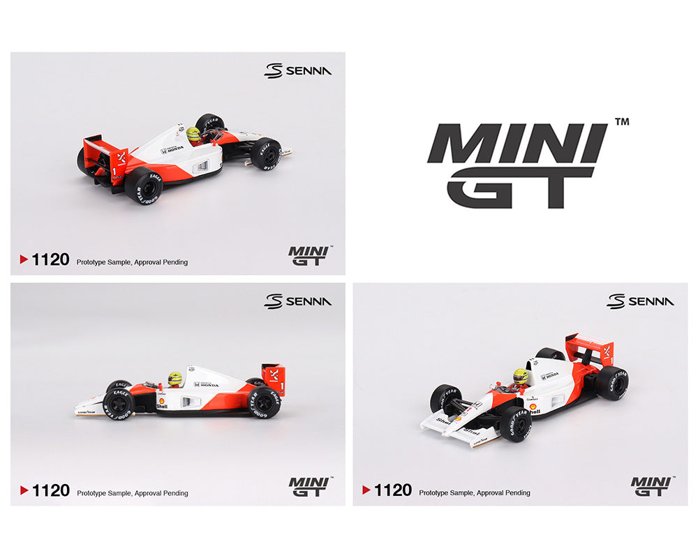 Preorder) Mini GT 1:64 McLaren MP4/6 #1 Ayrton Senna 1991