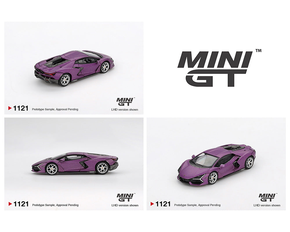 (Preorder) Mini GT 1:64 Lamborghini Revuelto Viola 30th – Matte Purple – Mijo Exclusives