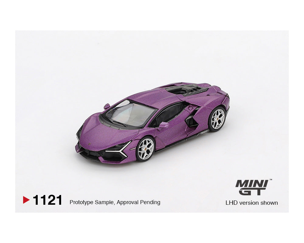 Preorder) Mini GT 1:64 Lamborghini Revuelto Viola 30th – Matte