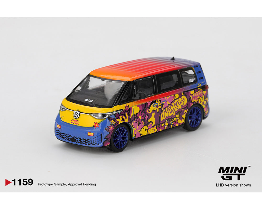 Mini GT 1:64 Volkswagen ID. Buzz KW/BBS – Orange – DiecastTalk