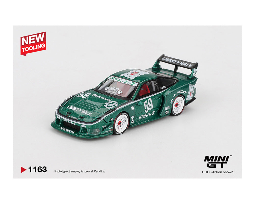 Mini GT 1:64 Nissan LB-Super Silhouette 180SX 2026 TAS – Green