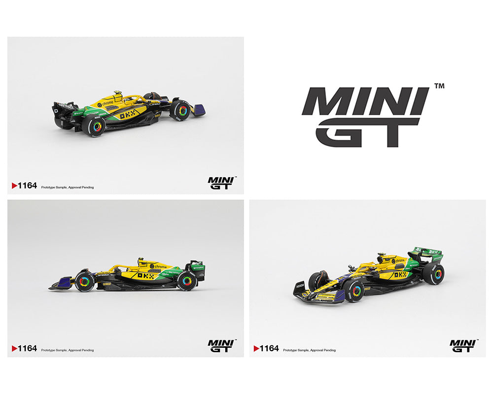Mini GT 1:64 McLaren MCL38 #4 Lando Norris 2024 F1 2024 Monaco GP