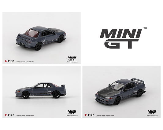 Mini GT 1:64 Nissan Skyline GT-R Top Secret VR32 – Stealth Grey