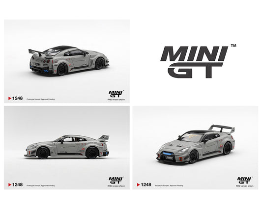 Mini GT 1:64 NISSAN LB-Silhouette WORKS GT 35GT-RR Ver.1 – Matt Grey