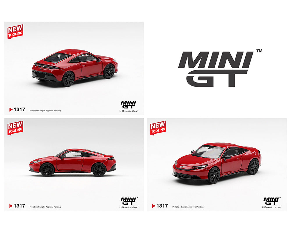 Mini GT 1:64 Honda Prelude Rallye Red – Limited Edition New Tooling!
