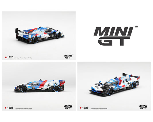 Mini GT 1:64 BMW M Hybrid V8 GTP #24 BMW M Team RLL 2024 IMSA Daytona 24 Hrs – Limited Edition