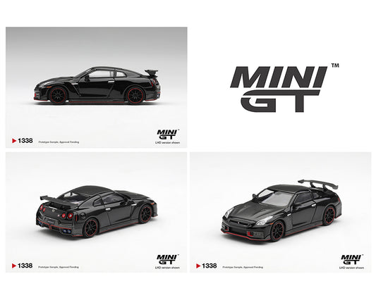 Mini GT 1:64 Nissan GT-R Nismo 2024 – Black – Limited Edition
