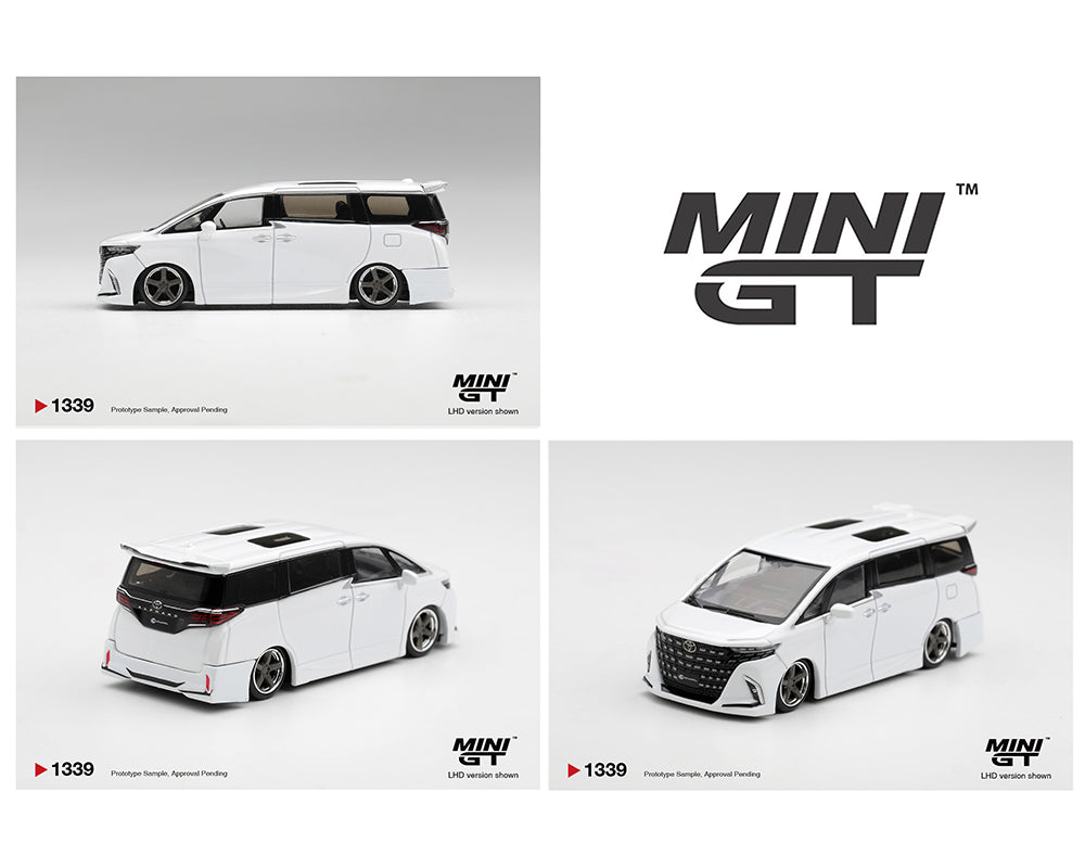 Mini GT 1:64 Toyota Alphard 40 KUHL – White – Limited Edition