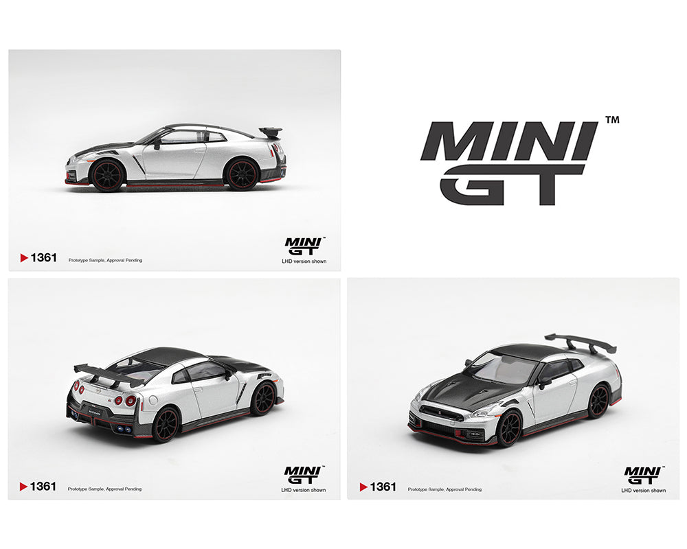 Mini GT 1:64 Nissan GT-R NISMO 2024 – Silver- Limited Edition