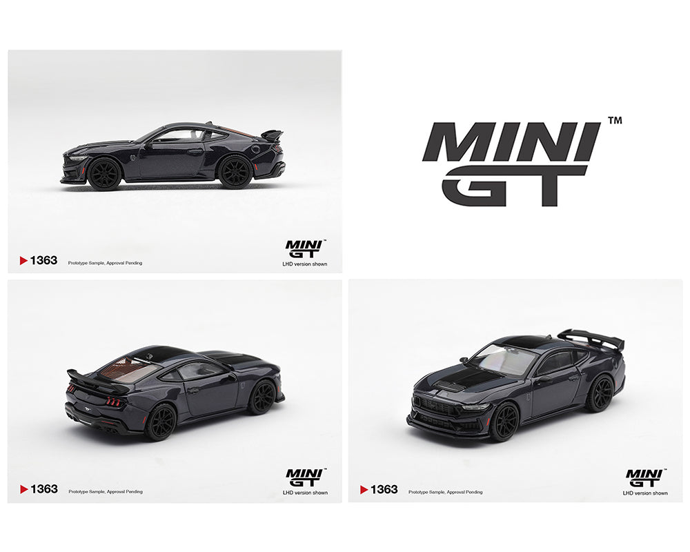 Mini GT 1:64 Ford Mustang Dark Horse – Blue Ember – Limited Edition