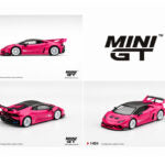 (Preorder) Mini GT 1:64 LB★WORKS Lamborghini Huracán GT Ruby Purple – Limited Edition
