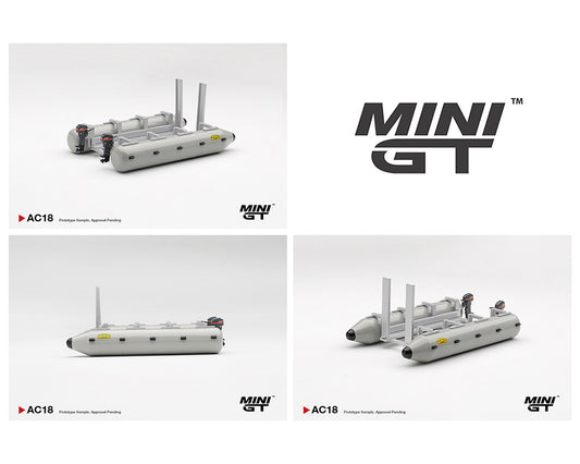 Mini GT 1:64 Camel Trophy Pontoon Raft