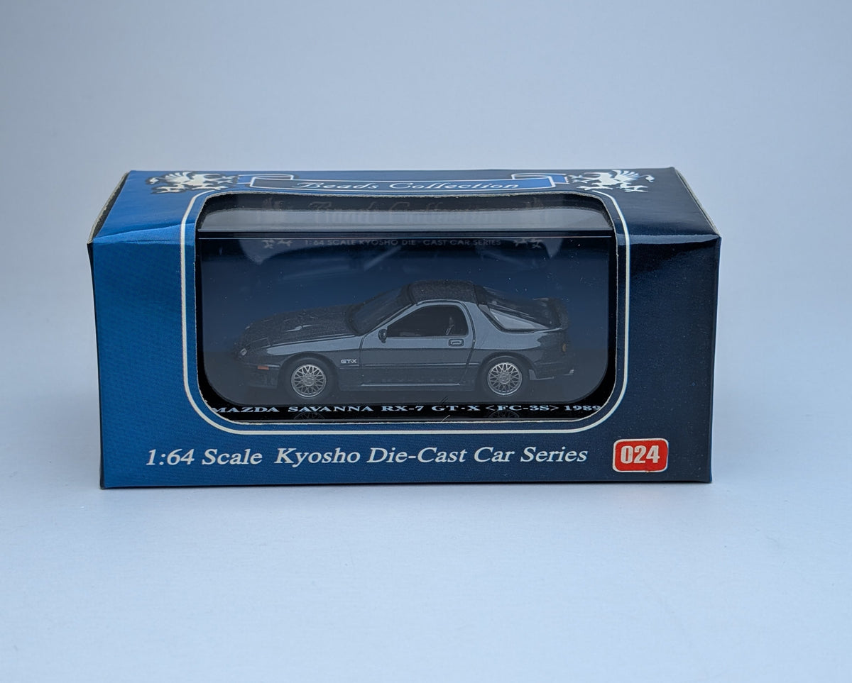 Kyosho Beads Collection Mazda Savanna RX-7 GT.X<FC-3S> 1989 (Space Grey)
