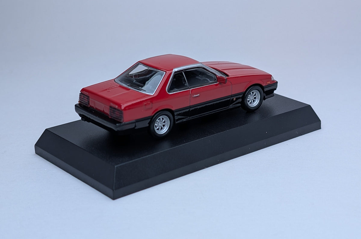 Kyosho 1/64 Scale Minicar Collection SKYLINE 2000 Turbo RS-X (Red and Black)