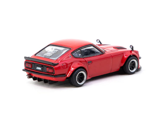 Tarmac Works 1/64 Nissan Fairlady Z S30 Widebody Red – Hong Kong Toy Car Salon 2025 Special Edition