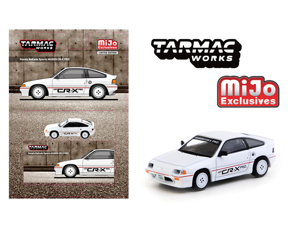 ミンタビセット　スーパージェクション Preorder) Tarmac Works 1:64 Honda Ballade Sports MUGEN CR-X PRO