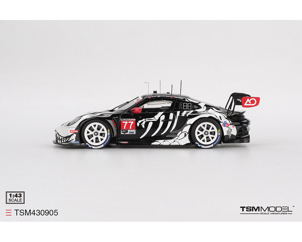 TSM RESIN MODEL 1:43 Porsche 911 GT3 R #77 AO Racing 2025 IMSA Petit Le Mans