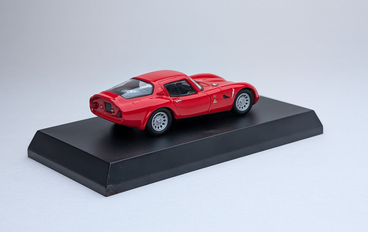 KYOSHO 1/64 Alfa Romeo Minicar Collection AlfaRomeo TZ2 (Red)