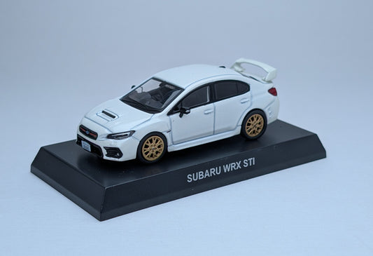 Kyosho 64 Collection Subura WRX STI (White)