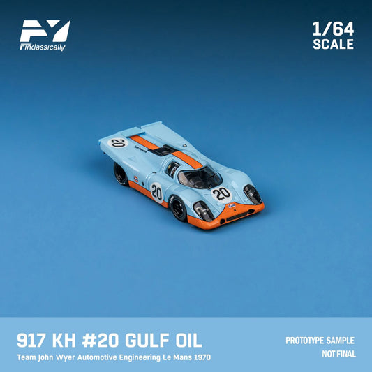 (Preorder) Findclassically 1/64 Porsche 917KH Gulf LeMans