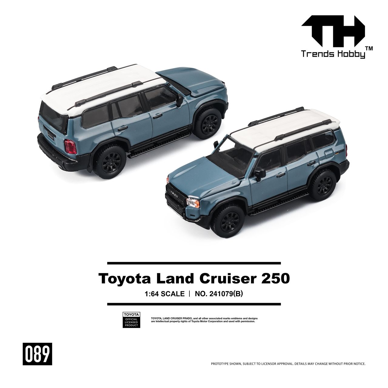 Trends Hobby 1/64 Toyota Land Cruiser Heritage Blue – DiecastTalk