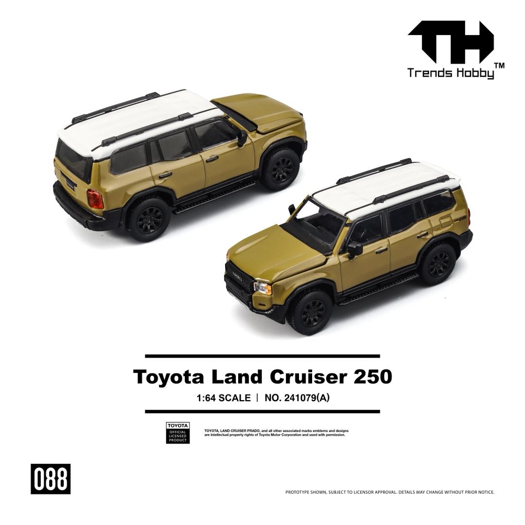 ダーティー・ステイツ・オブ・アメリカ Trends Hobby 1/64 Toyota Land Cruiser Trail Dust – DiecastTalk