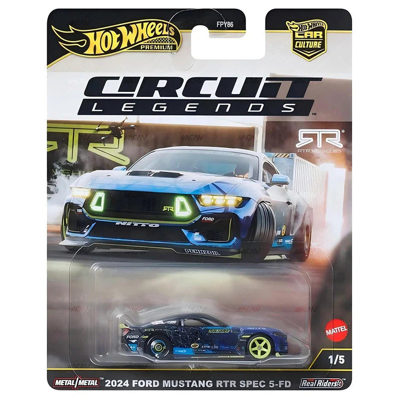 Hot Wheels 1:64 Ford Mustang RTR Spec 5-FD