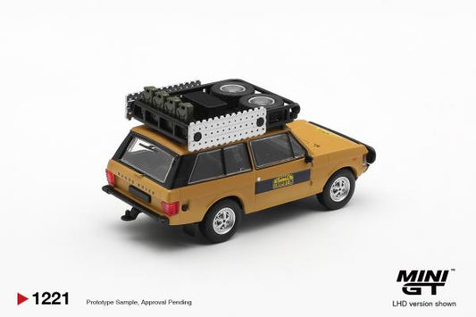 Mini GT 1:64 Range Rover 1981 Camel Trophy Sumatra K.Stoppa & A.Valldorf