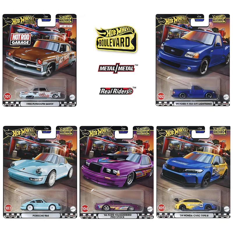 1 set of Hot Wheels 1:64 Boulevard 2024 Mix 3 2024 - (W) – DiecastTalk