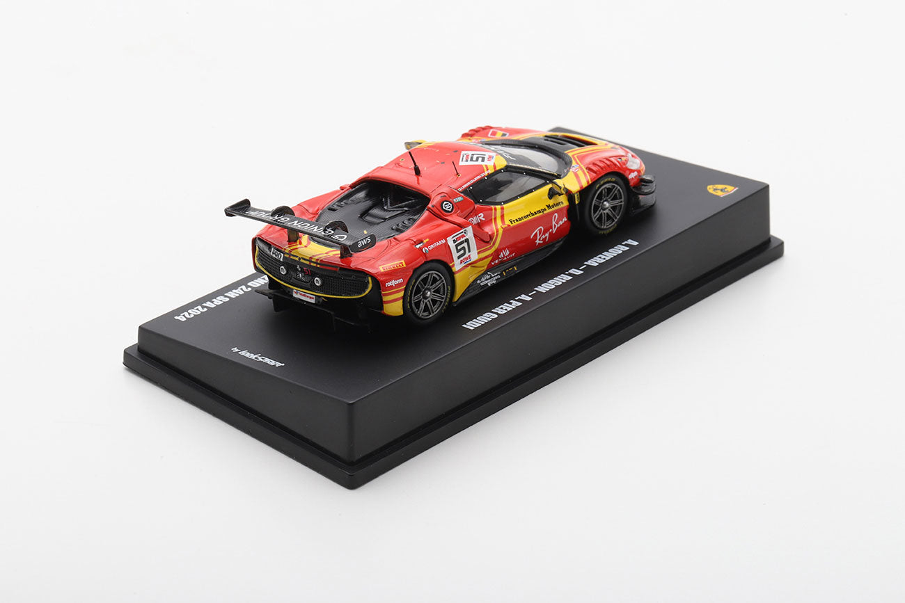 Looksmart 1:64 Ferrari 296 GT3 AF Corse Francorchamps Motor 24H Spa 2024