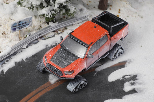 GCD 1/64 Toyota Tacoma Pre-Runner Snow Mobile with tank track