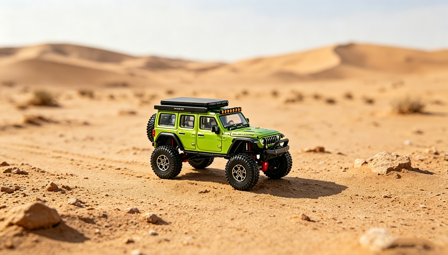 GCD 1:64 Jeep Wrangler Acid Green
