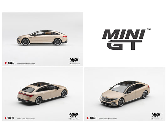 Mini GT 1:64 Mercedes-AMG EQS 53 Gold- Limited Edition