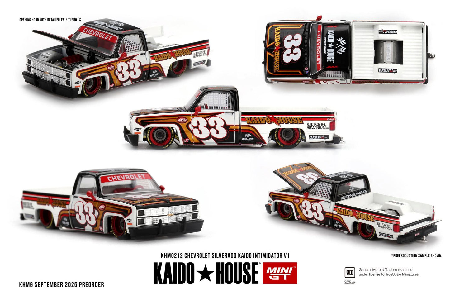 Kaido House 1/64 Chevrolet Silverado KAIDO Intimidator V1