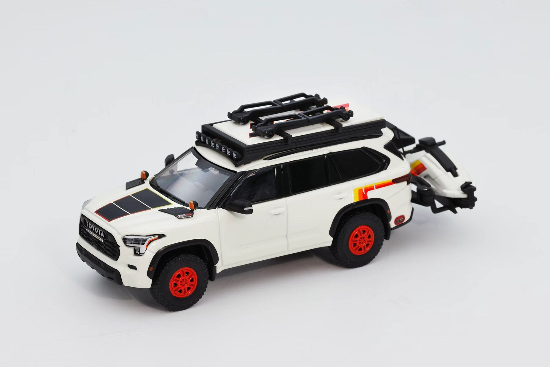 GCD 1:64 Toyota Sequoia TRD PRO with Jet Ski & Accessories Beige
