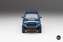 Load image into Gallery viewer, DiecastTalk x Front Runner 1/64 Toyota 4Runner TRD PRO Overland Cavalry Blue Ltd 1008 pcs