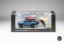 Load image into Gallery viewer, DiecastTalk x Front Runner 1/64 Toyota 4Runner TRD PRO Overland Cavalry Blue Ltd 1008 pcs