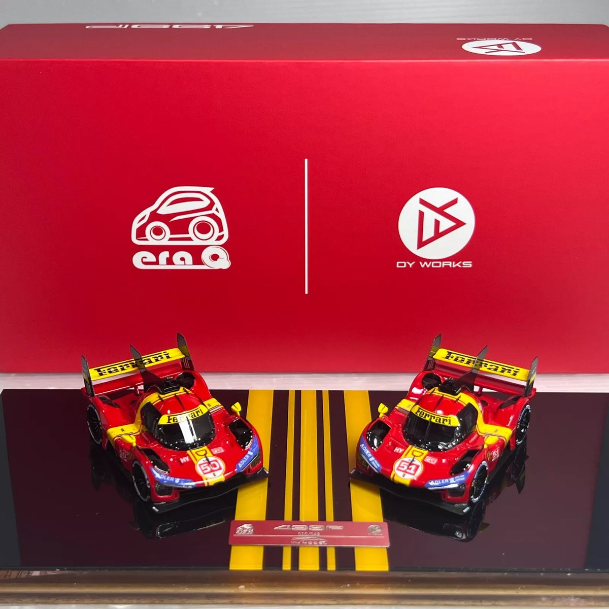 YMモデル x ERAQ 1/64 フェラーリ 499P #51