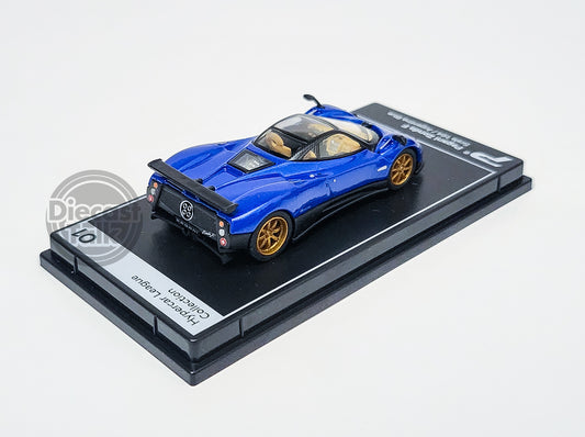 PosterCars 1/64 Pagani Zonda F Argentina Blue