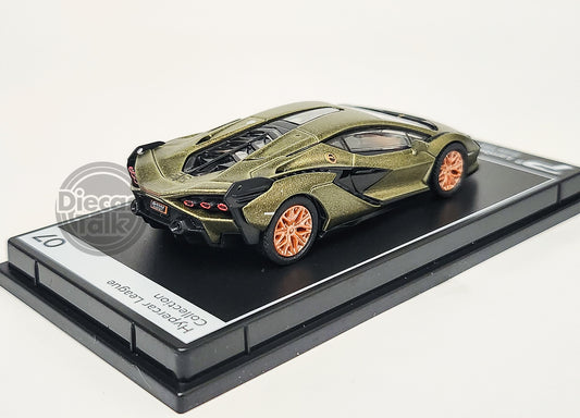 PosterCars 1/64 Lamborghini Sian FKP 37 Verde Gea