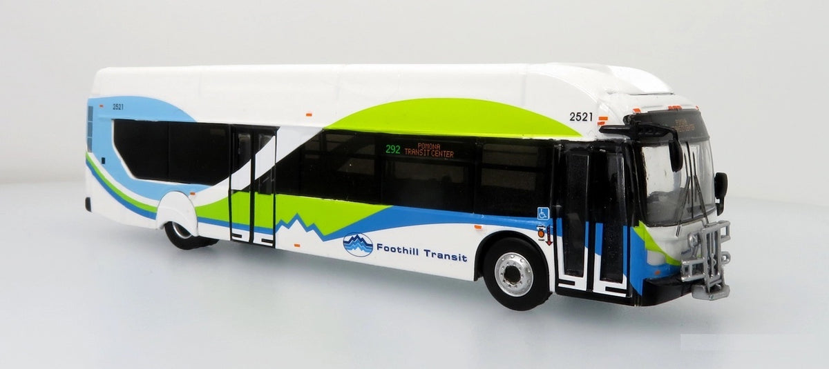 Iconic Replicas 1:87 NFI Xcelsior XN40 Aerodynamic Transit Bus: Foothill  Transit