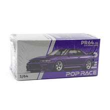 Load image into Gallery viewer, Poprace 1/64 NISSAN SKYLINE GT-R R33 NISMO 400R MIDNIGHT PURPLE