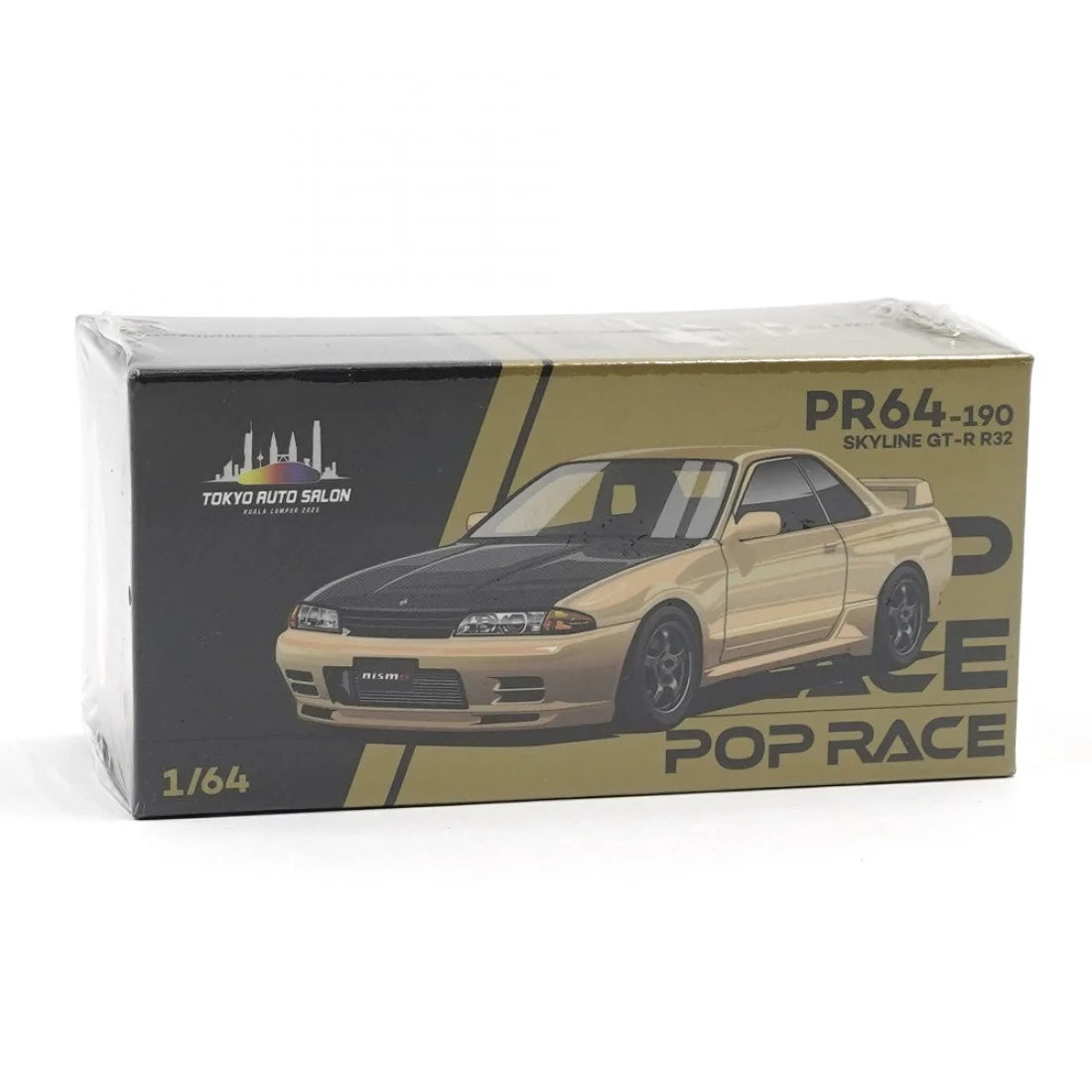 Poprace 1/64 Nissan GT-R R32 Chrome Tokyo Auto Salon Kuala Lumpur 2025 TAS KL Limited