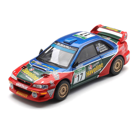 Mini GT 1:64 Subaru Impreza WRC98 #17 2000 Rally New Zealand
