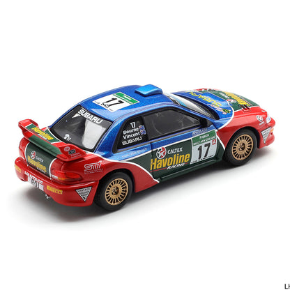 Mini GT 1:64 Subaru Impreza WRC98 #17 2000 Rally New Zealand