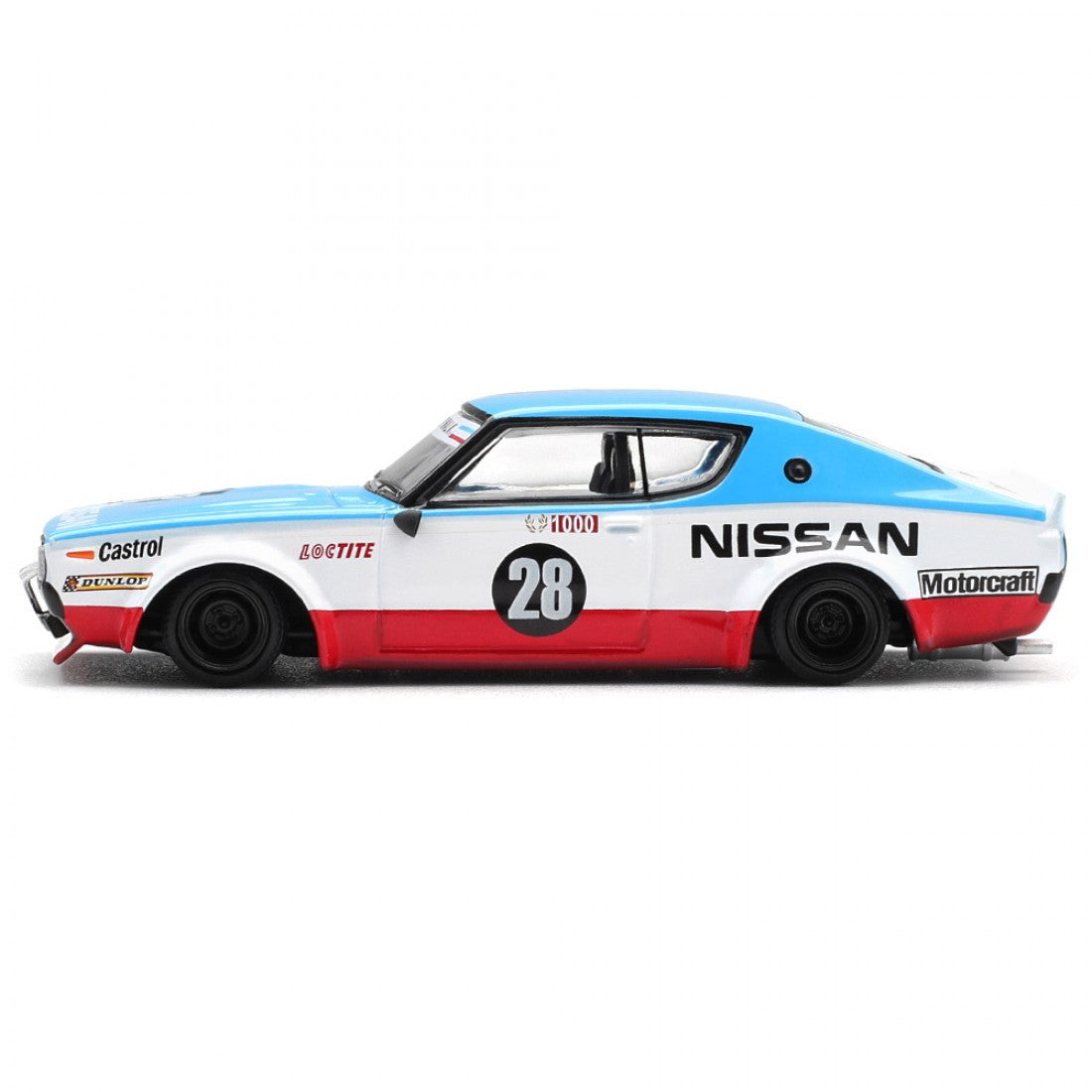 Mini GT 1:64 Nissan Skyline Kenmeri Liberty Walk Nissan Racing '75