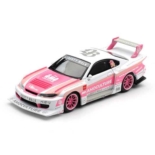 Mini GT 1:64 Nissan Silvia (S15) LB-Super Silhouette AMOCULTURE – Limited Edition