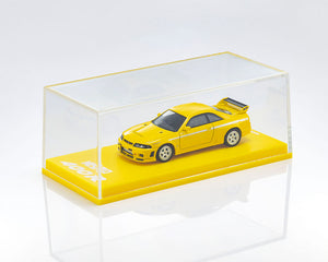 Kyosho 1:64 Nissan Nismo 400 R with MOTN LED Base Compatible – Yellow