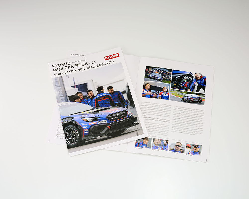 Kyosho 1:64 Minicar Book Edition Subaru WRX NBR2024 with MOTN LED